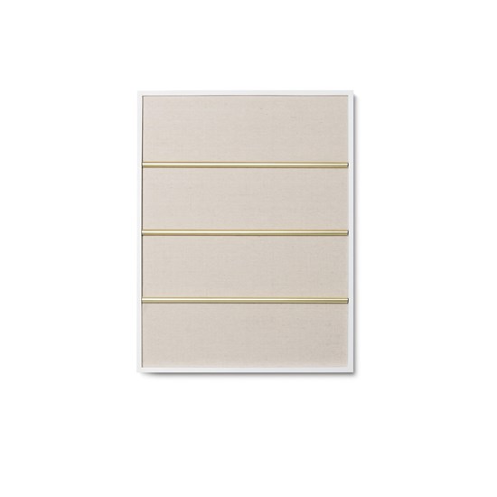 Nástěnný držák na fotografie TUCKER - bílý_8