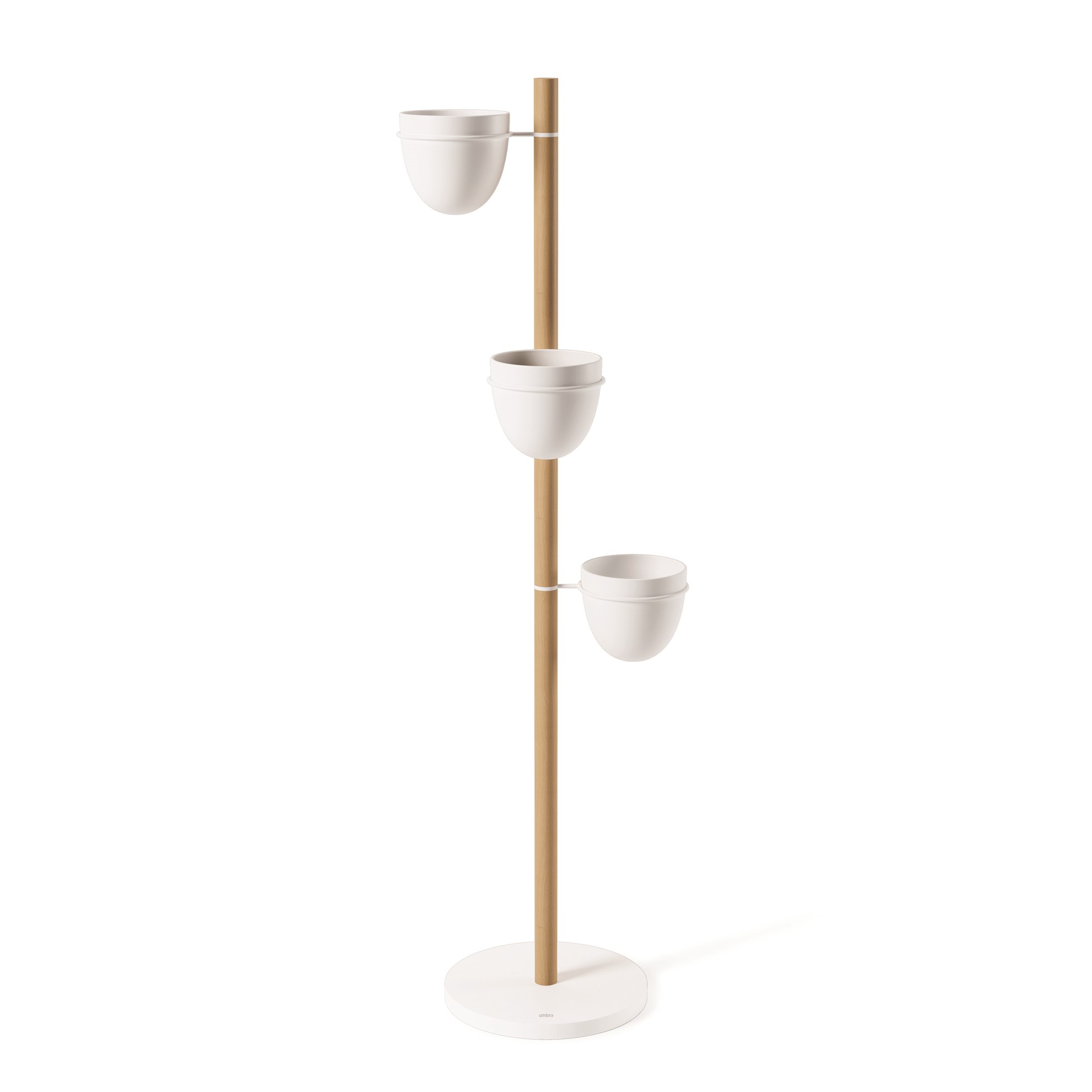 Květináč FLORISTAND bílý/přírodní_1