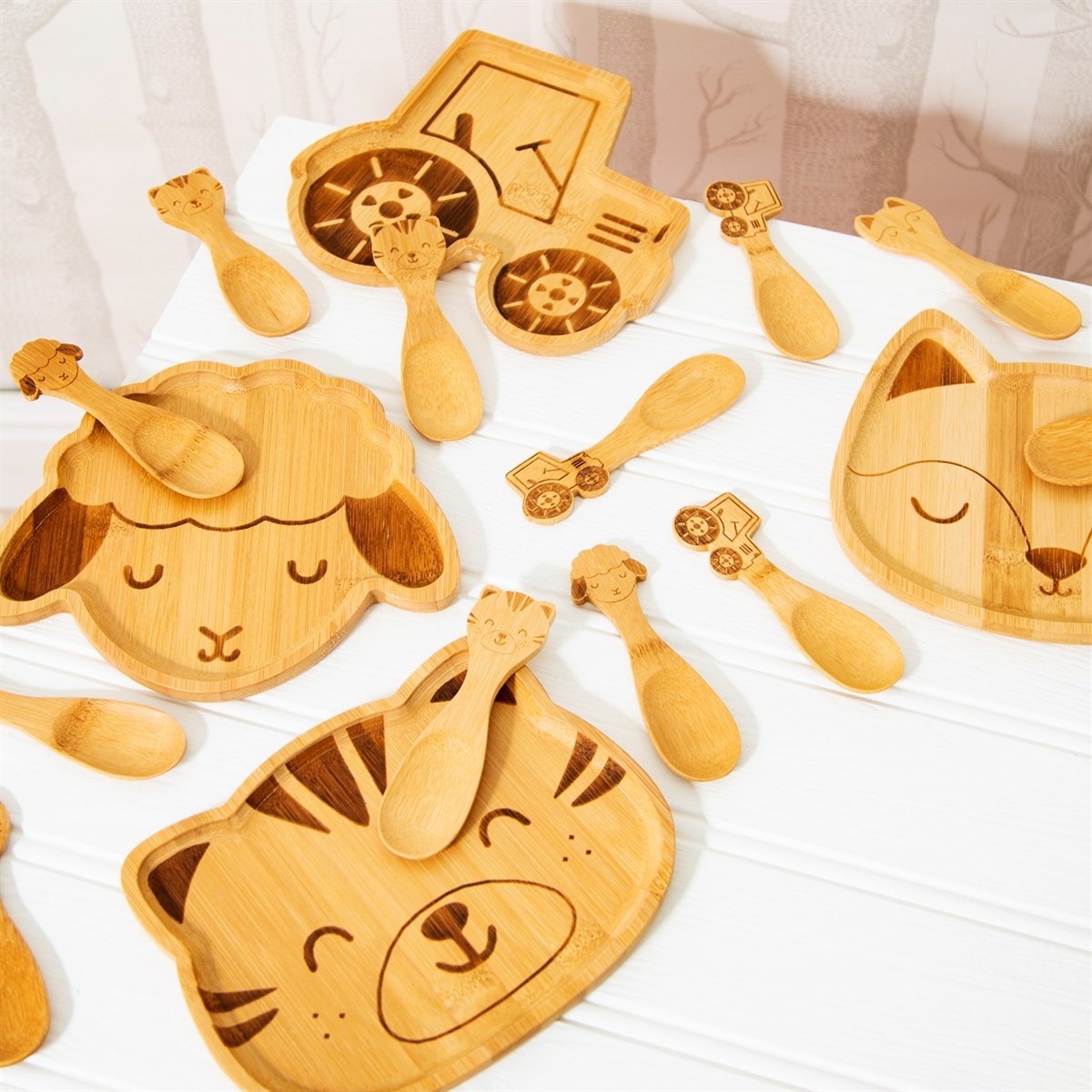 Set babusových lžiček Tiger_0