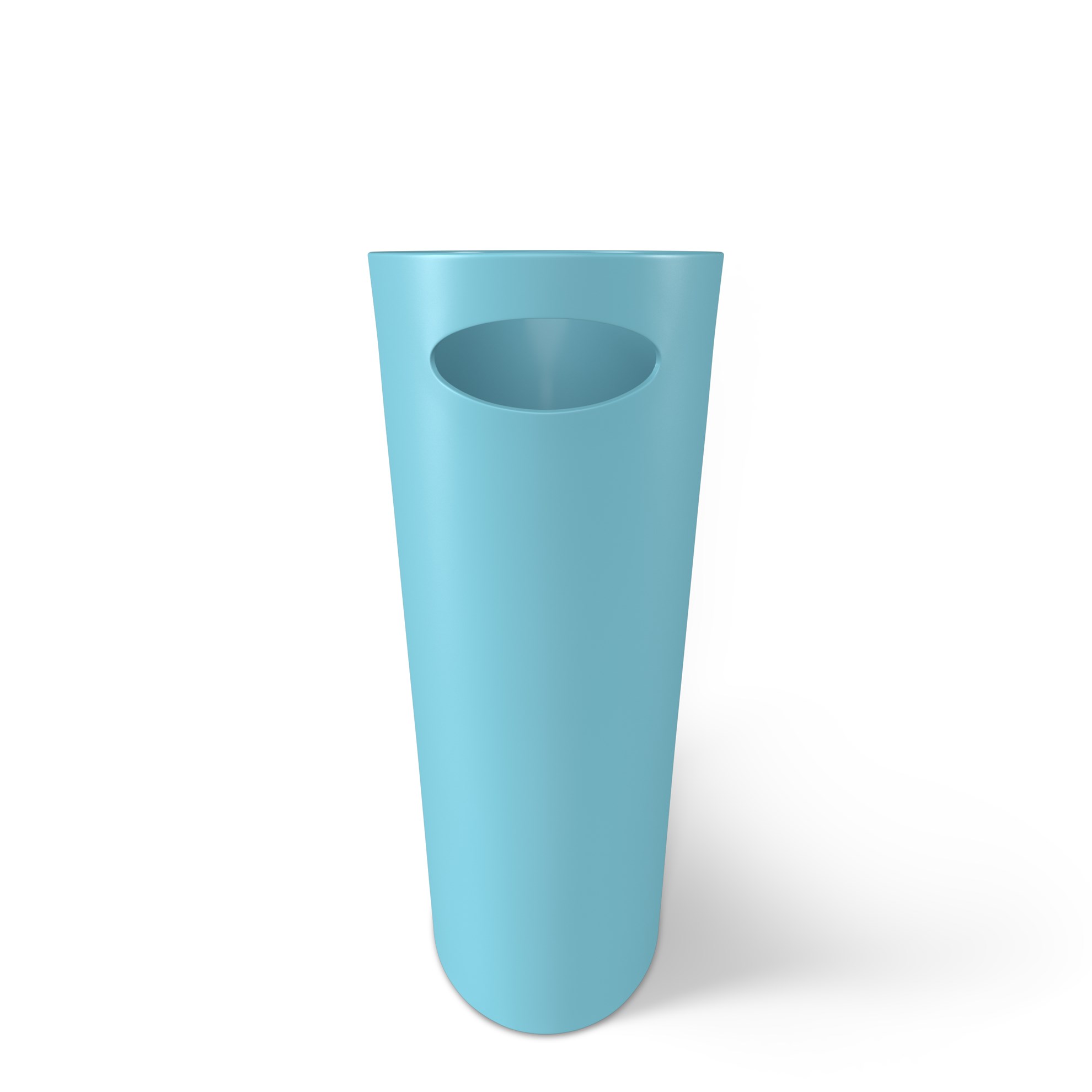 Odpadkový koš SKINNY 7,5 l tyrkysový_1