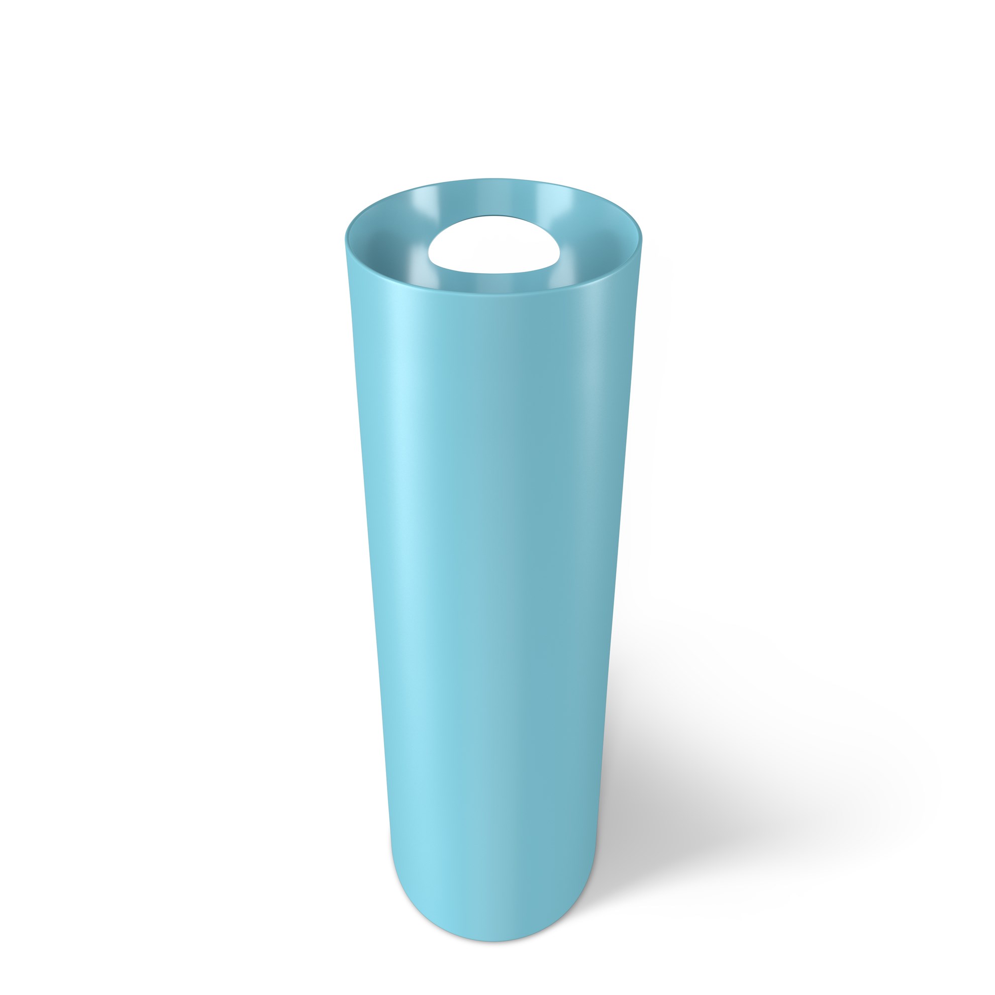 Odpadkový koš SKINNY 7,5 l tyrkysový_2