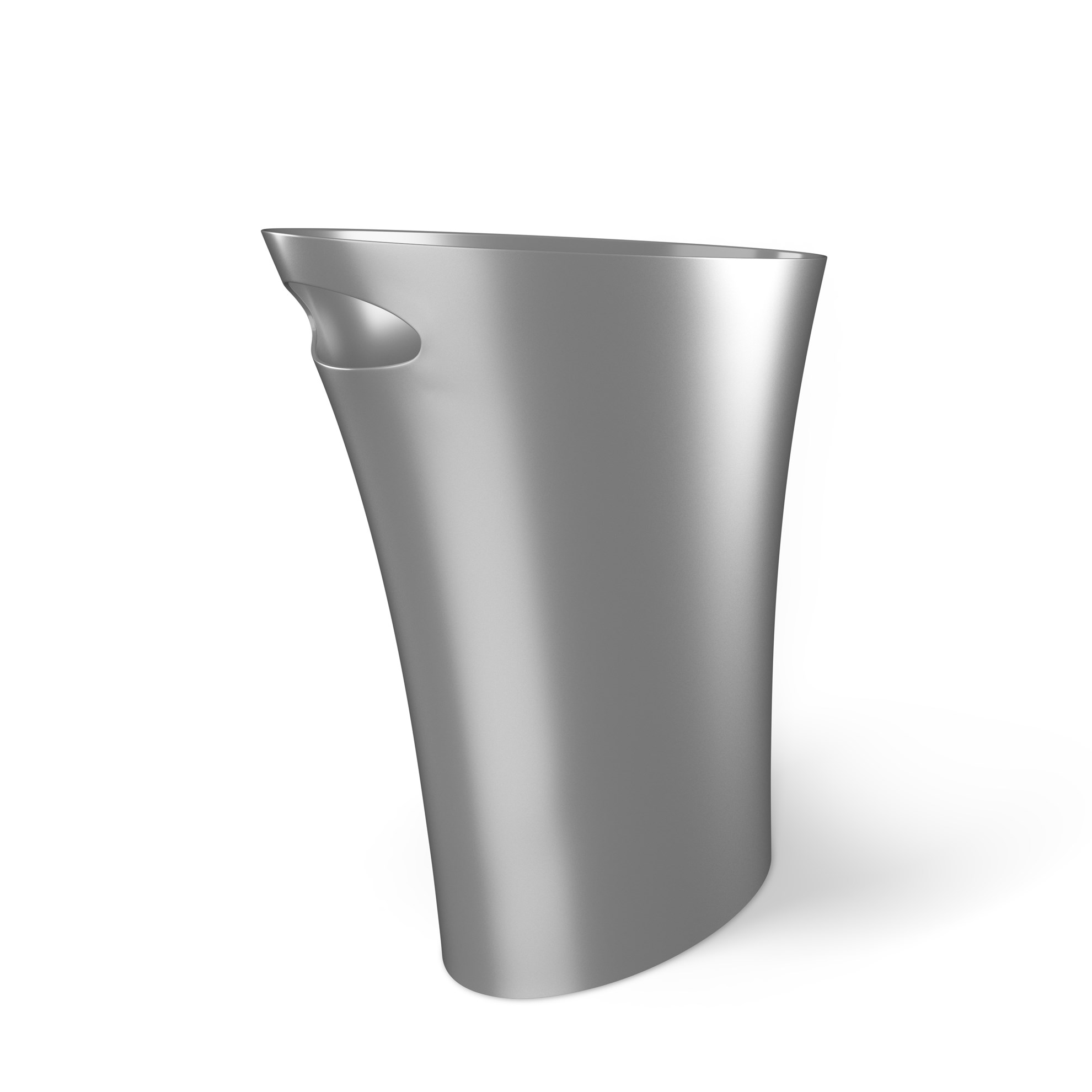 Odpadkový koš SKINNY 7,5 l stříbrný_0