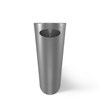 Odpadkový koš SKINNY 7,5 l stříbrný_1