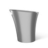 Odpadkový koš SKINNY 7,5 l stříbrný_4