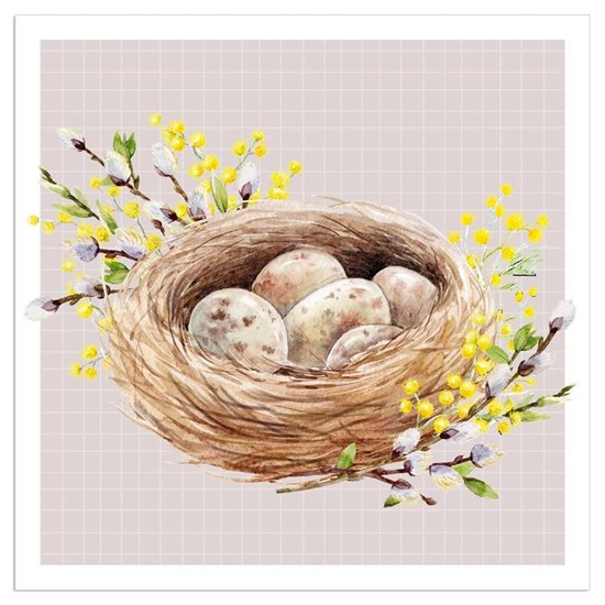 Papírové ubrousky 33x33 cm BAL/20ks taupe_0