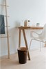 Obrázok z Odpadkový kôš WOODROW 28 cm hnedý, prírodný