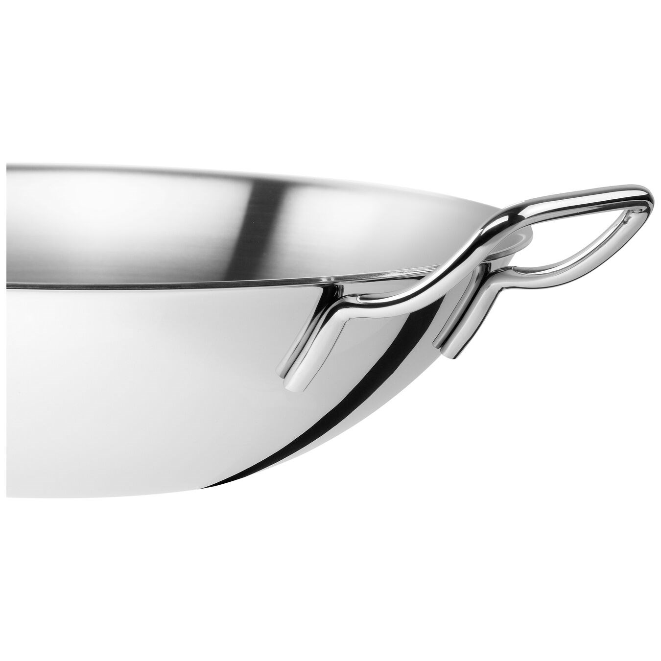 Pánev Wok 32 cm nerezová s poklicí_2
