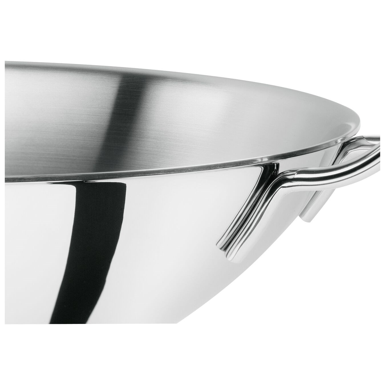 Pánev Wok 32 cm nerezová s poklicí_3