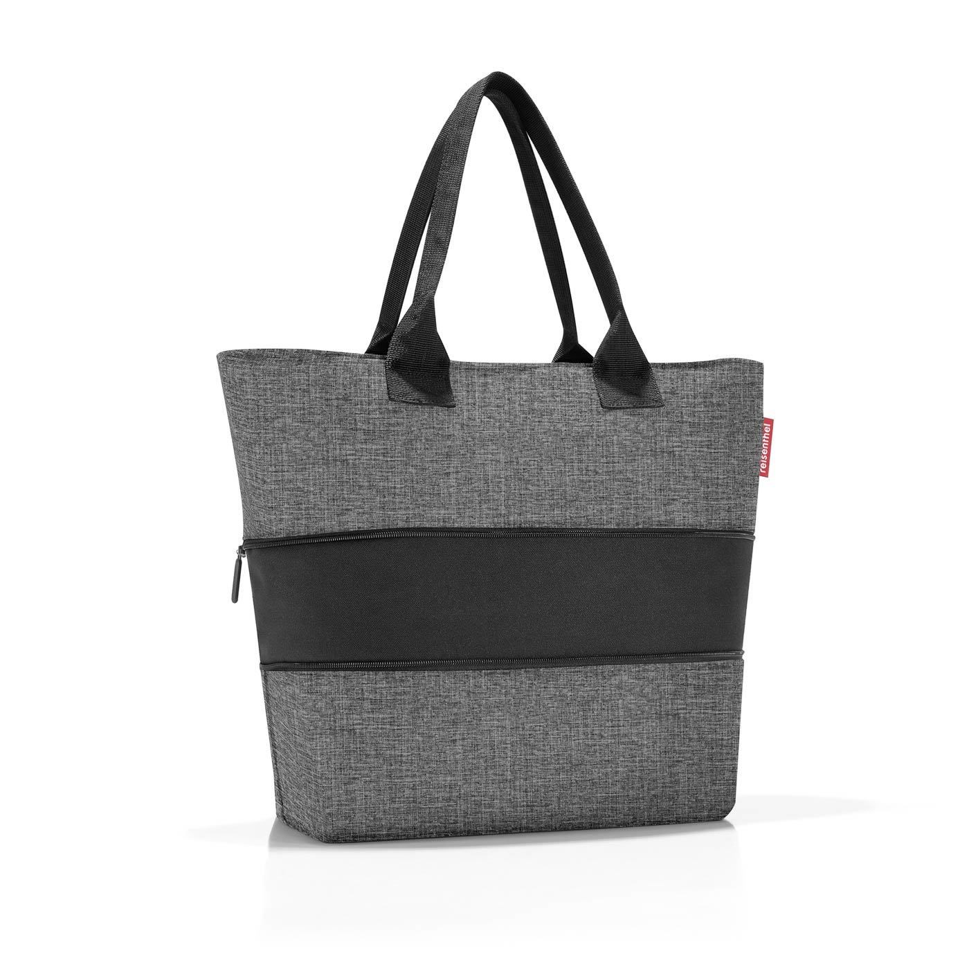 Chytrá taška přes rameno Shopper e1 twist silver_0