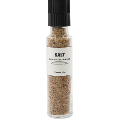 Sůl parmezán & rajče & bazalka s mlýnkem Nicolas Vahé 300g_3