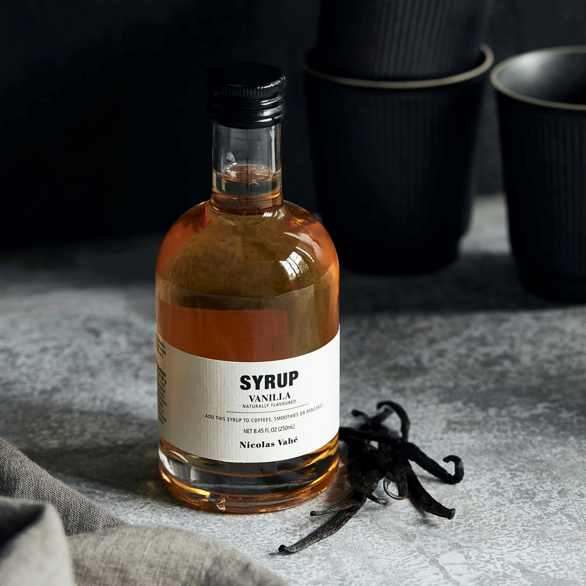 Sirup do kávy vanilka 250 ml_1