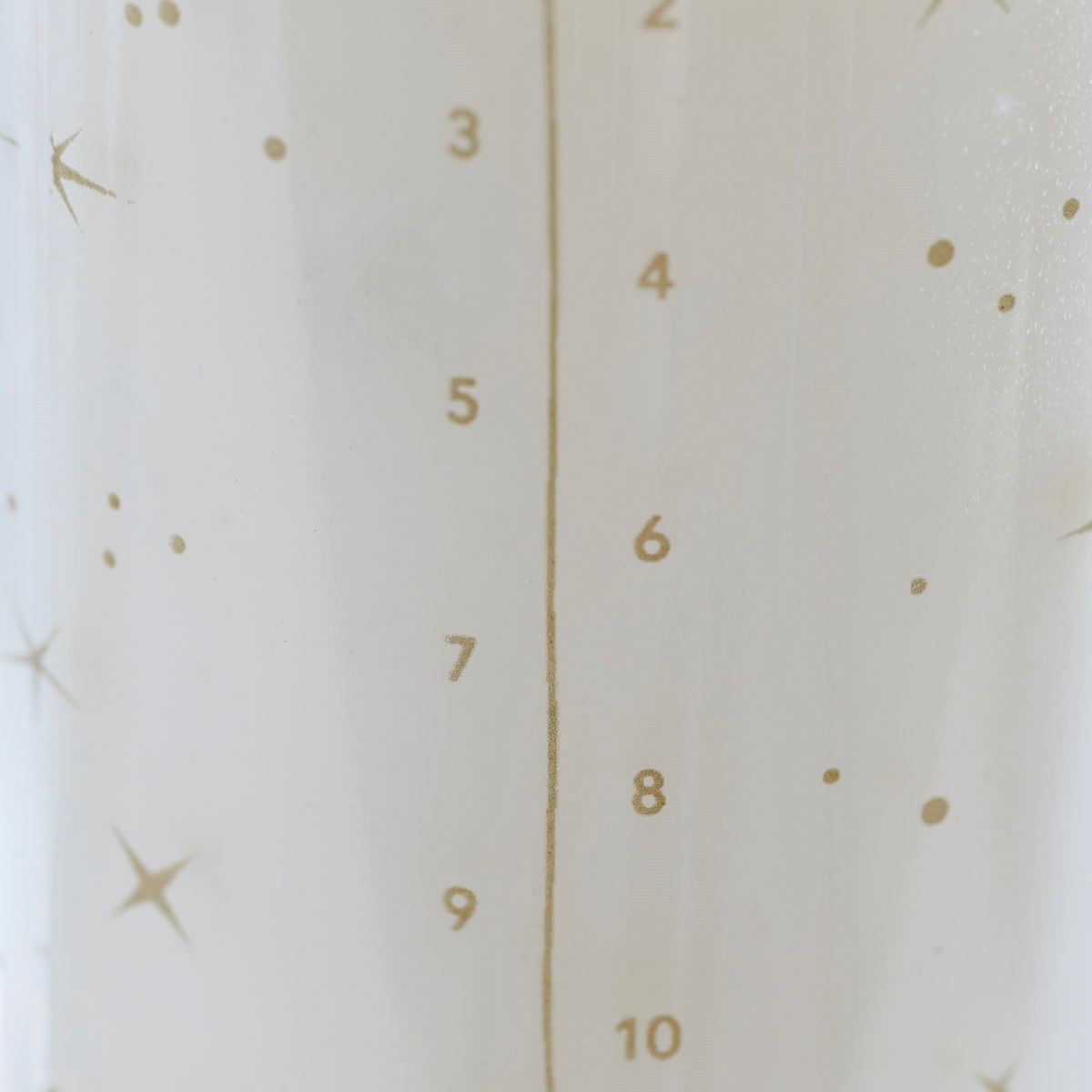 Svíčka ve skle CALENDAR bílá_2