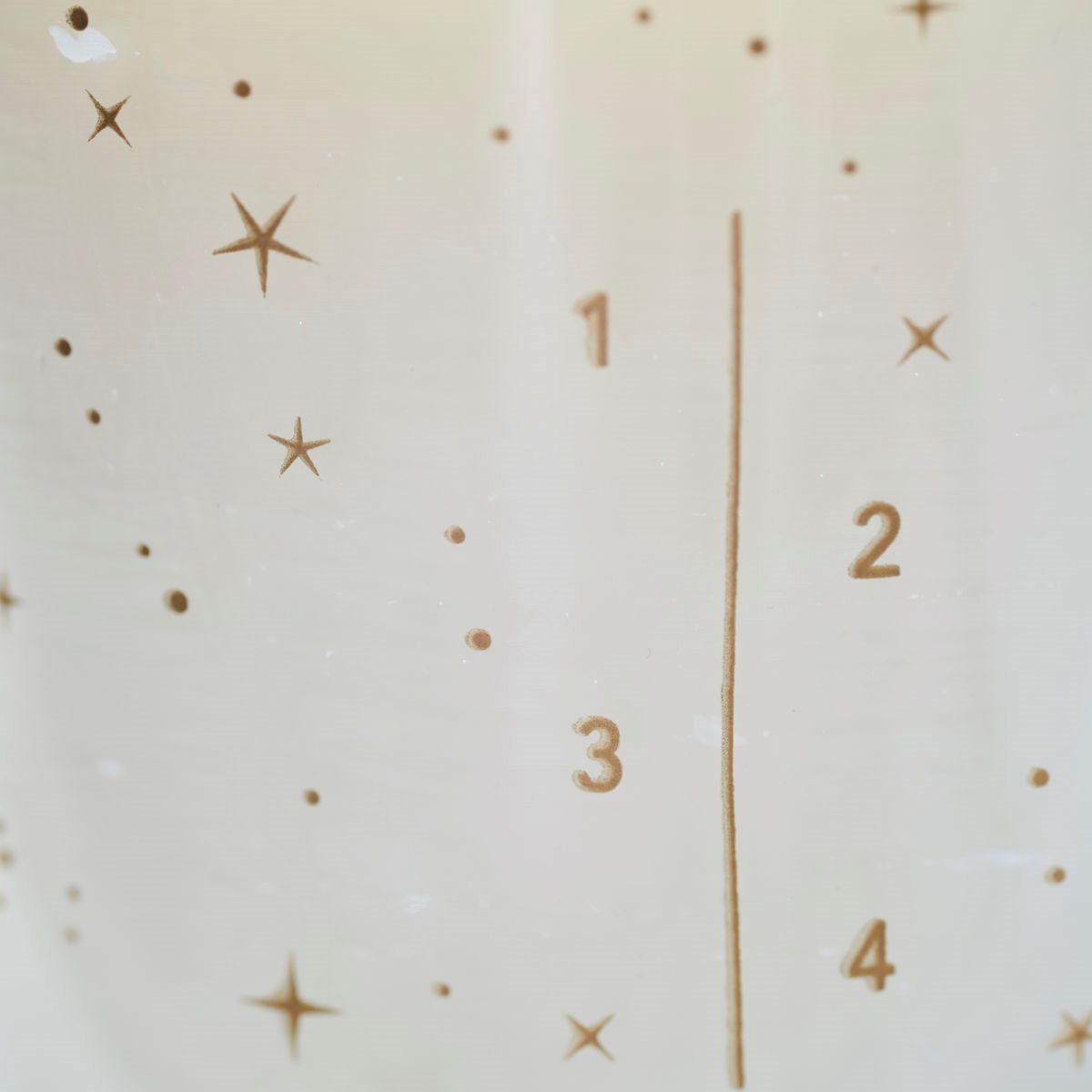 Svíčka ve skle ADVENT bílá_2