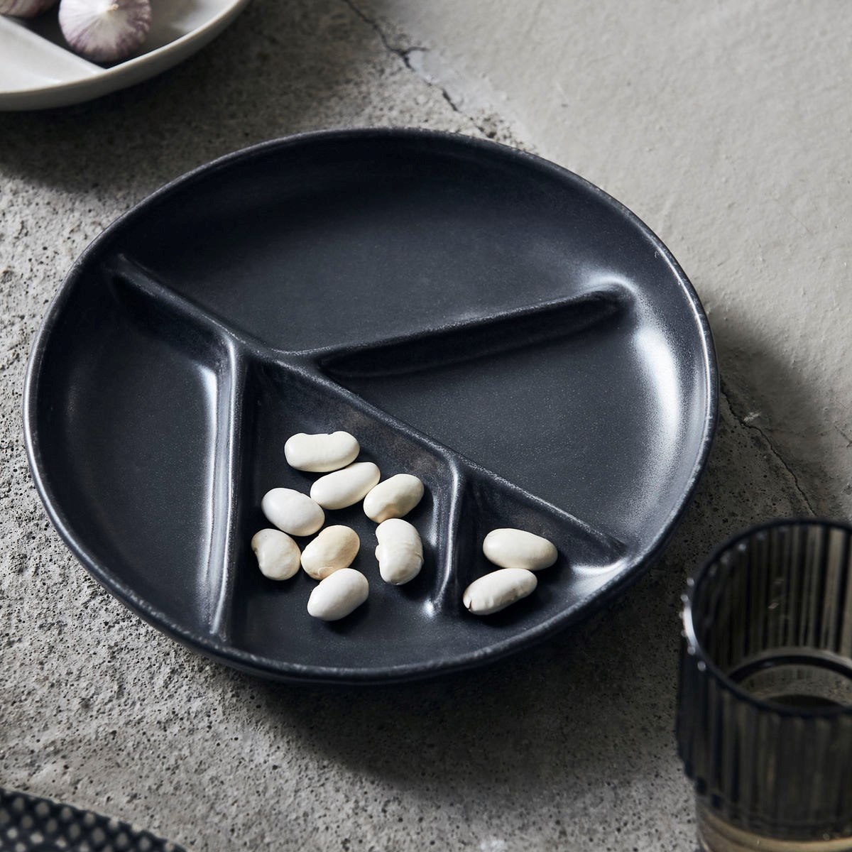 Talíř / miska BRANCH tm. Šedá_1