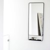 Zrcadlo s policí CHIC černé V.110 cm_1