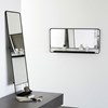 Zrcadlo s policí CHIC černé V.110 cm_3