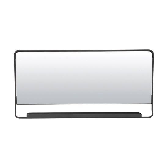 Zrcadlo s policí CHIC černé V.80 cm_0