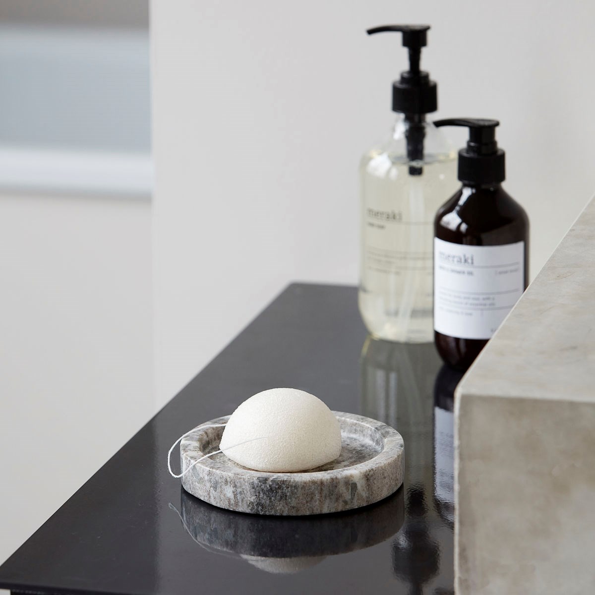 Mycí houba KONJAC bílá_1