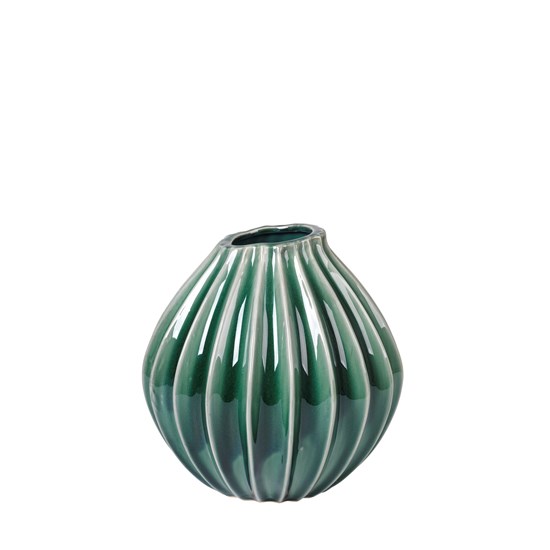 Váza WIDE 25 cm zelenomodrá_0