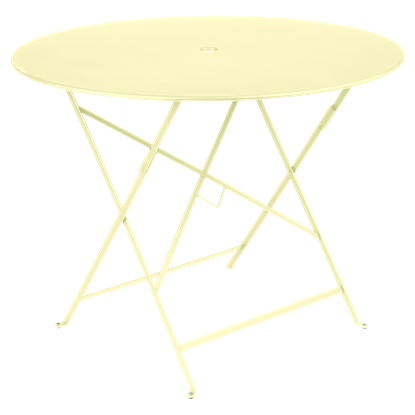 Skládací stolek BISTRO P.96 cm - Frosted lemon (jemná struktura)_0