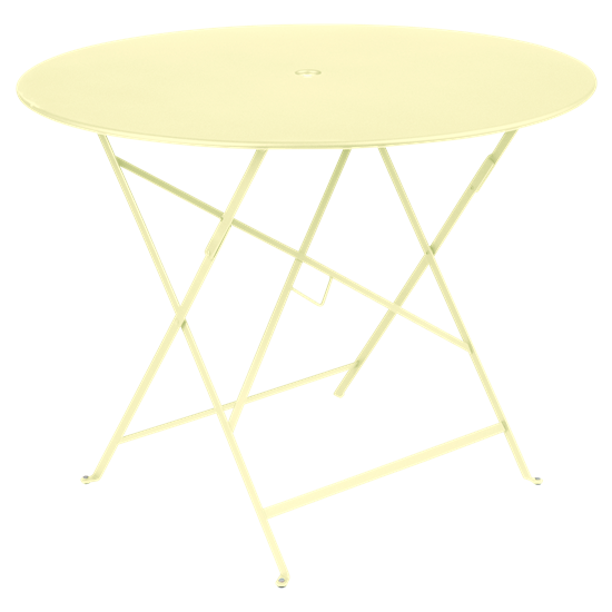 Skládací stolek BISTRO P.96 cm - Frosted lemon (jemná struktura)_0