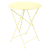 Skládací stolek BISTRO P.60 cm - Frosted lemon (jemná struktura)_0