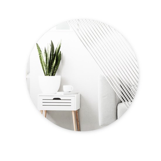 Zrcadlo RIDGE 61 cm rýhované_0