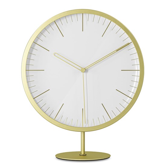 Hodiny INFINITY nástěnné nebo na postavení INFINITY mosazné_0