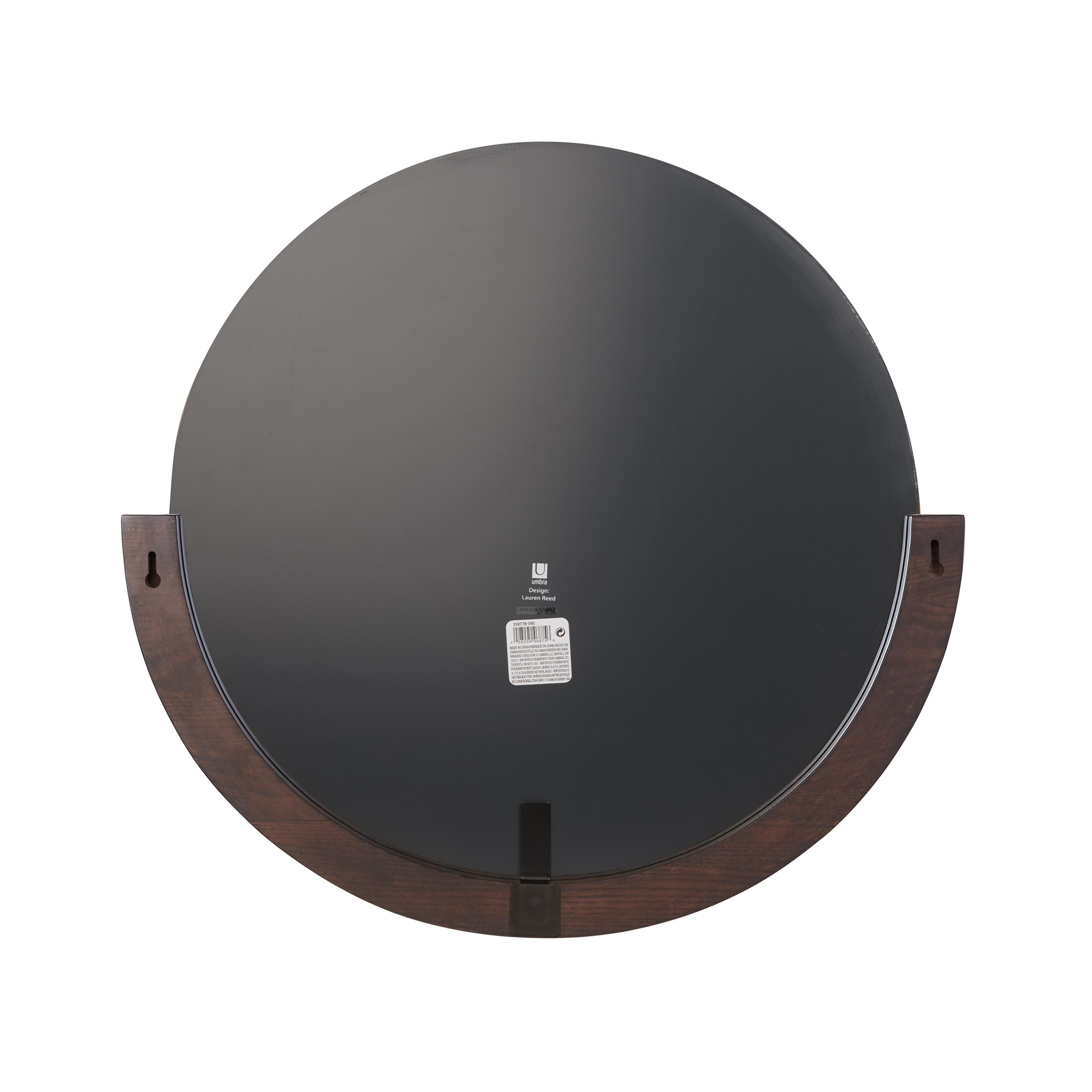 Zrcadlo MIRA s dřevěným rámem_1