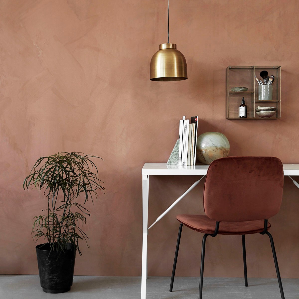 Židle COMMA skořicová_0