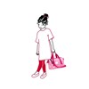 Cestovní taška Allrounder XS kids abc friends pink_1