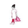 Cestovní taška Allrounder XS kids abc friends pink_4