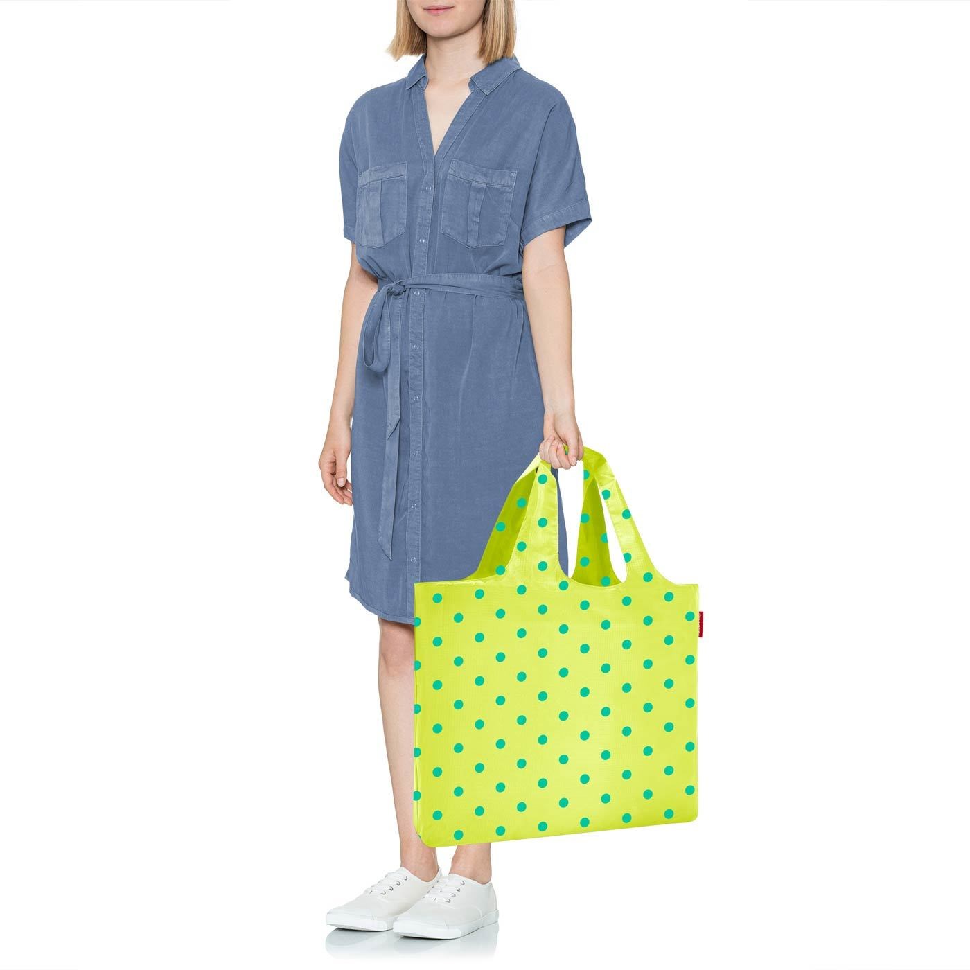 Skládací taška Mini Maxi Beachbag lemon dots_1