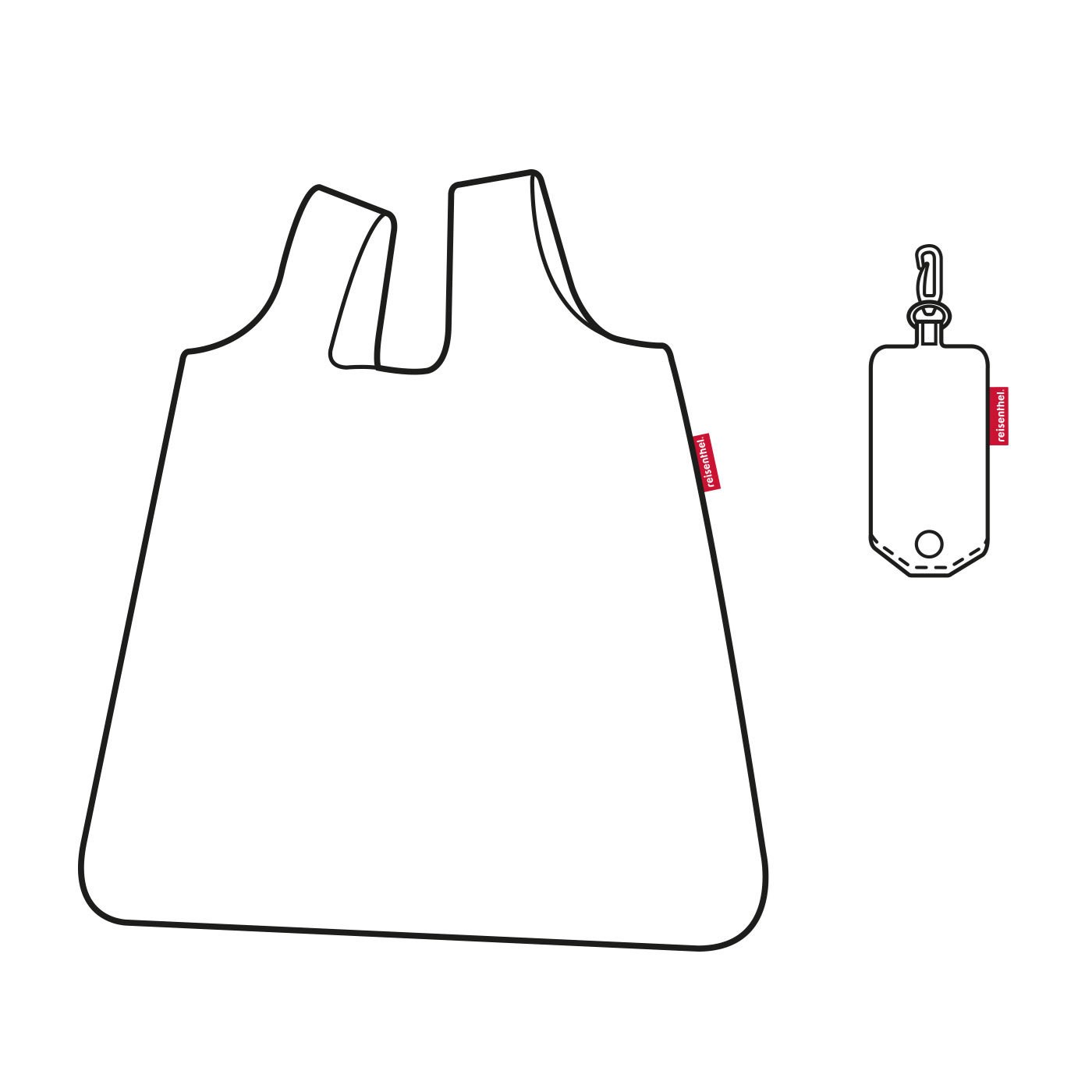 Skládací taška Mini Maxi Shopper spectra green_3