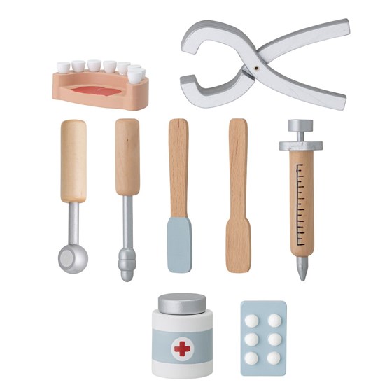Dřevěný dětský set zubní ordinace Dentist SET/9ks_2