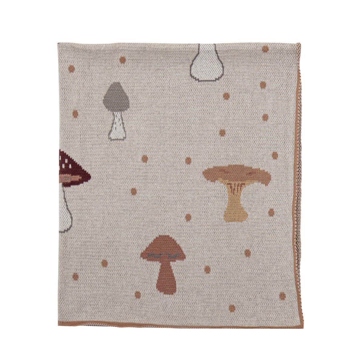 Bavlněný pléd Fraja s motivem 81x97 cm_0