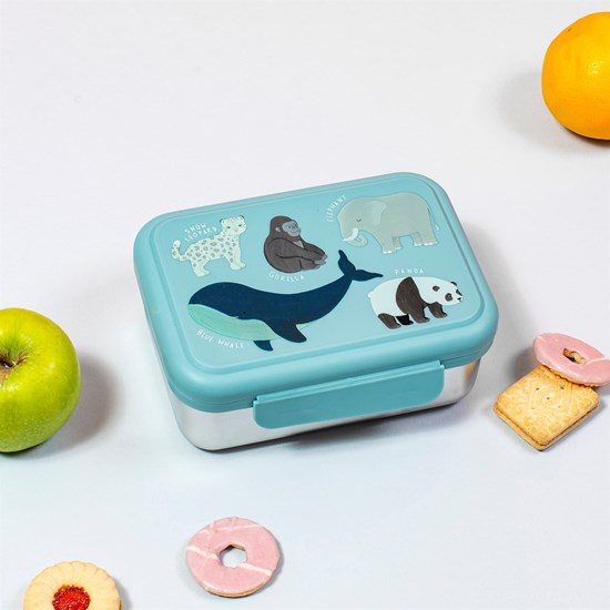 Nerezový box na svačinu Endangered Animals_4