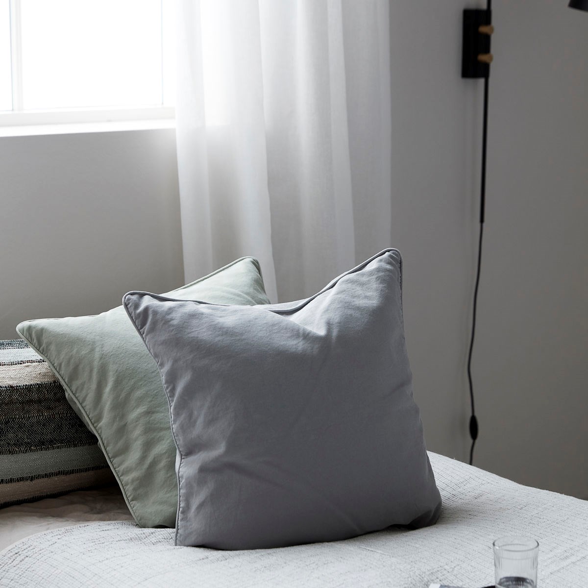 Povlak na polštář ALWAR šedý_0