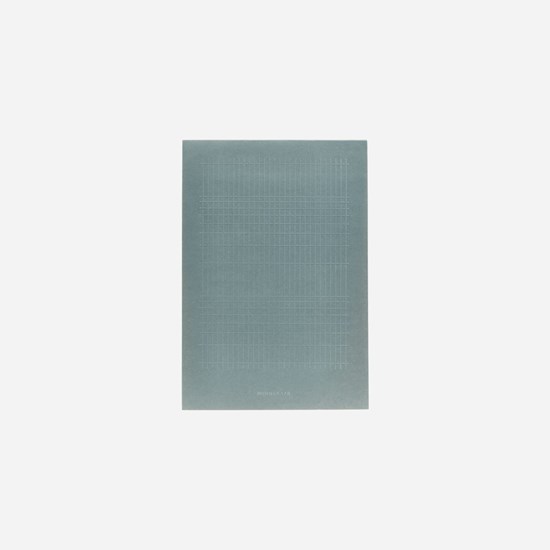 Poznámkový blok POLAR šedo zelený/ linkovaný_0