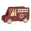 Dřevěná dětská kasička hasičské auto 16xV.9,5 cm_7
