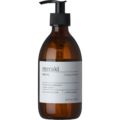 Multi olej na pokožku, odlíčení a vlasy Meraki ORANGE & HERBS 300ml_3