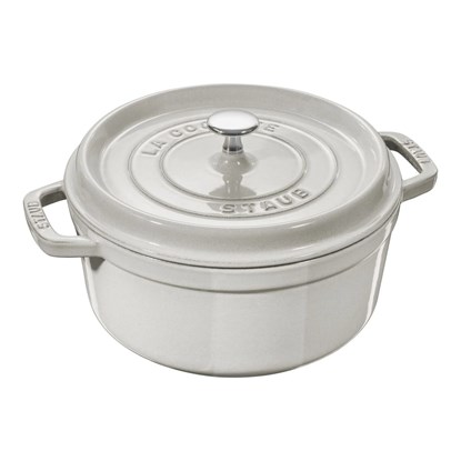Hrnec kulatý 24 cm bílý lanýž_7