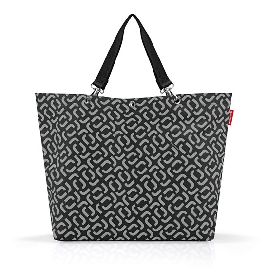 Taška přes rameno Shopper XL signature black_6