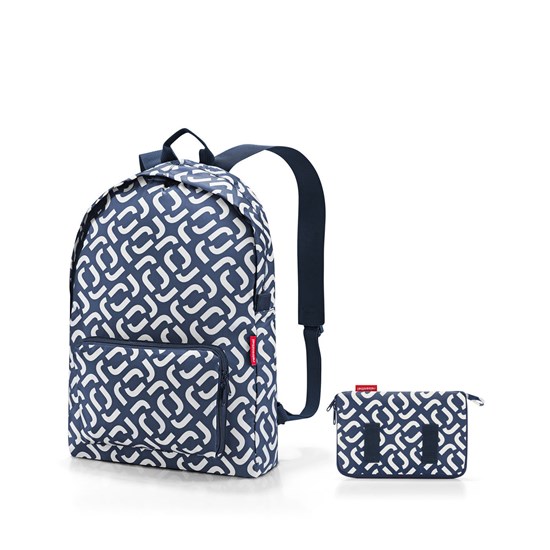 Skládací batoh Mini Maxi Rucksack signature navy_4