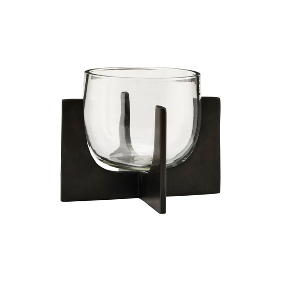 Svícen GRAVITY 11 cm černý_2