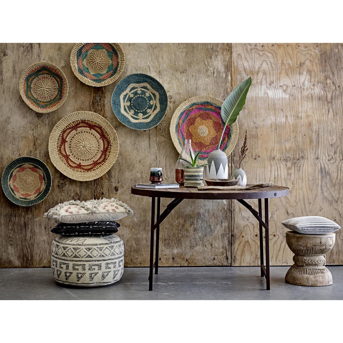 Závěsné koše z juty Landry SET/2ks šedé_1