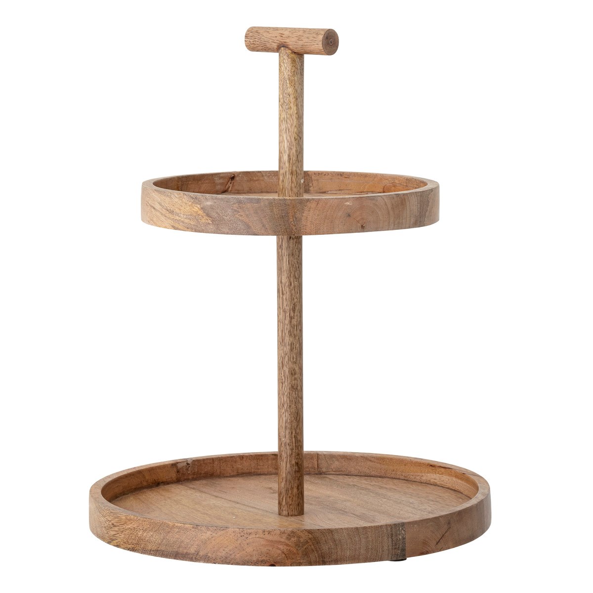 Etažér Bille 2-patrový dřevěný_0