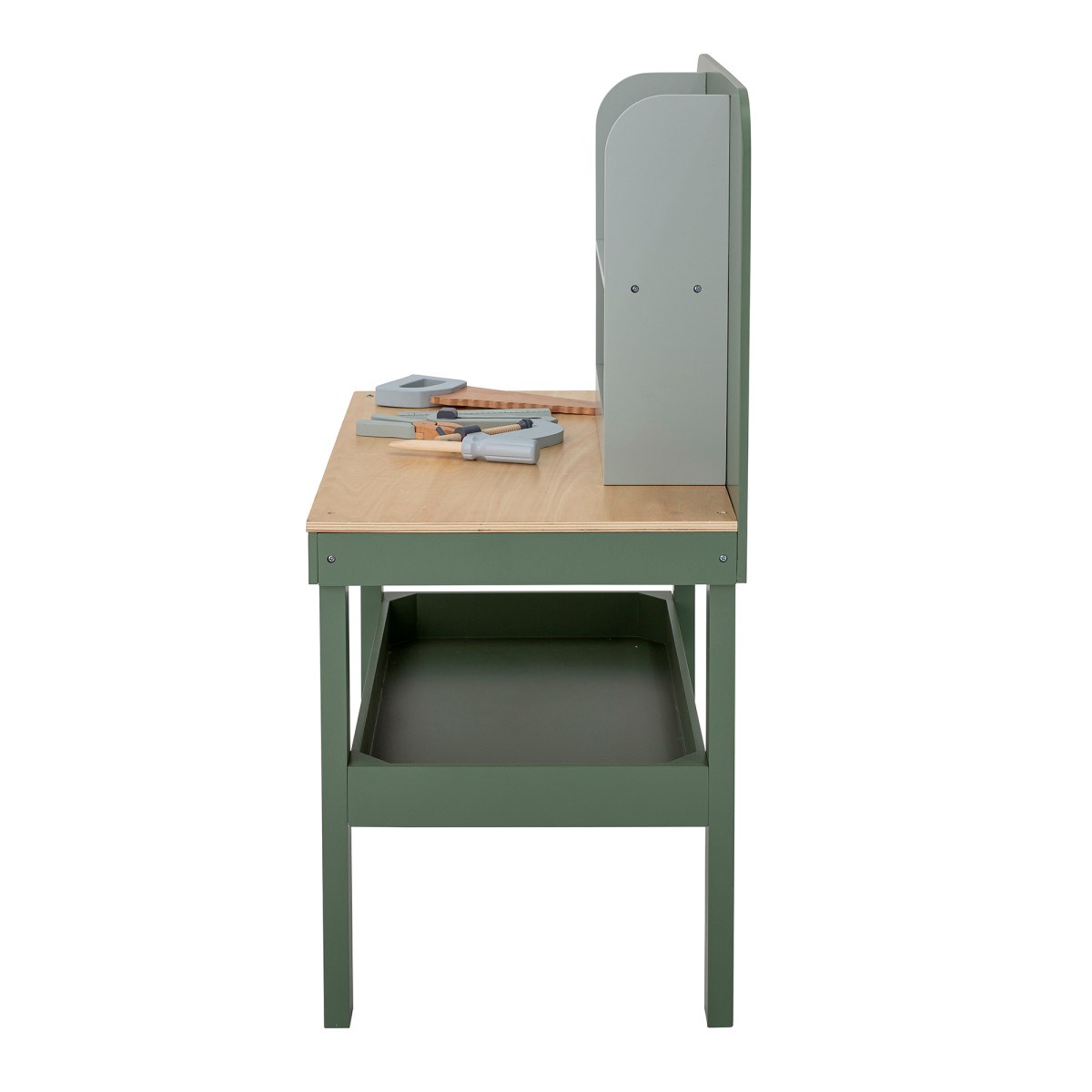 Dřevěná ponk s nářadím Bubba zelený_1