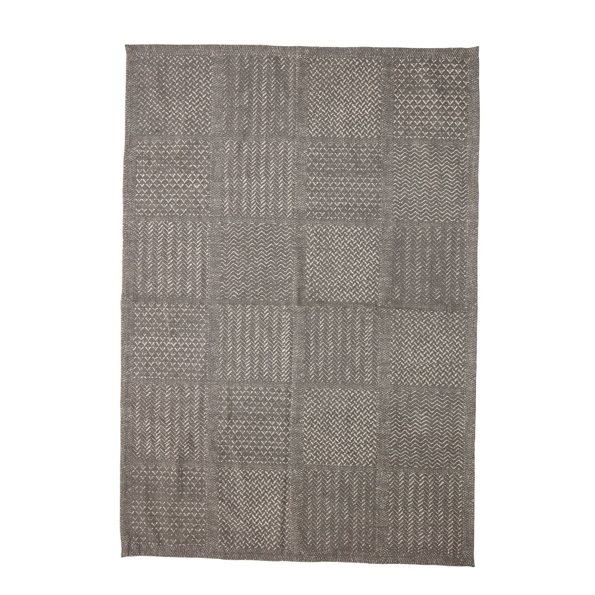 Tkaný koberec Emrah 180x120 cm šedý_0