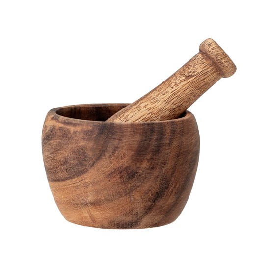 Dřevěný hmoždíř Inni Mortar & Pestle přírodní akácie_3